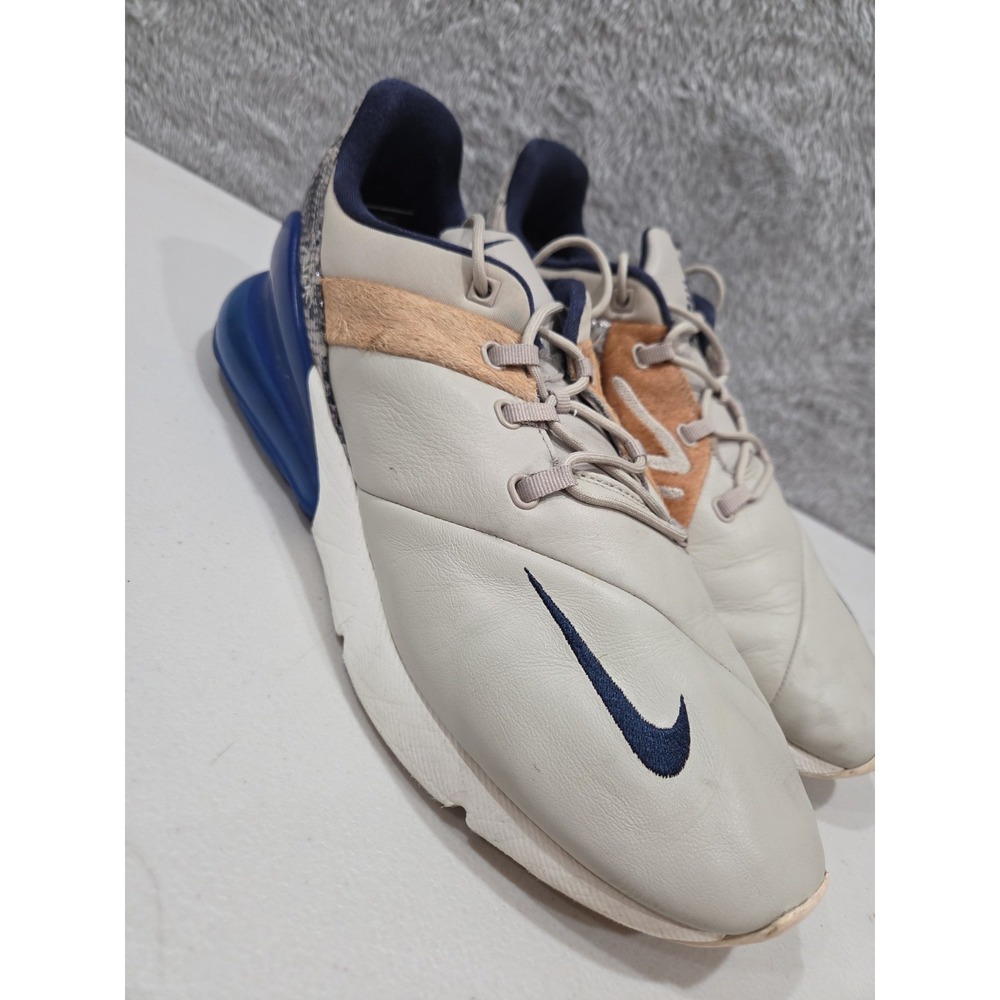 Nike Air Max 270 Men Sz 11.5 SOF Obsidian Hyper Royal Blue Sail Sneakers Shoes.